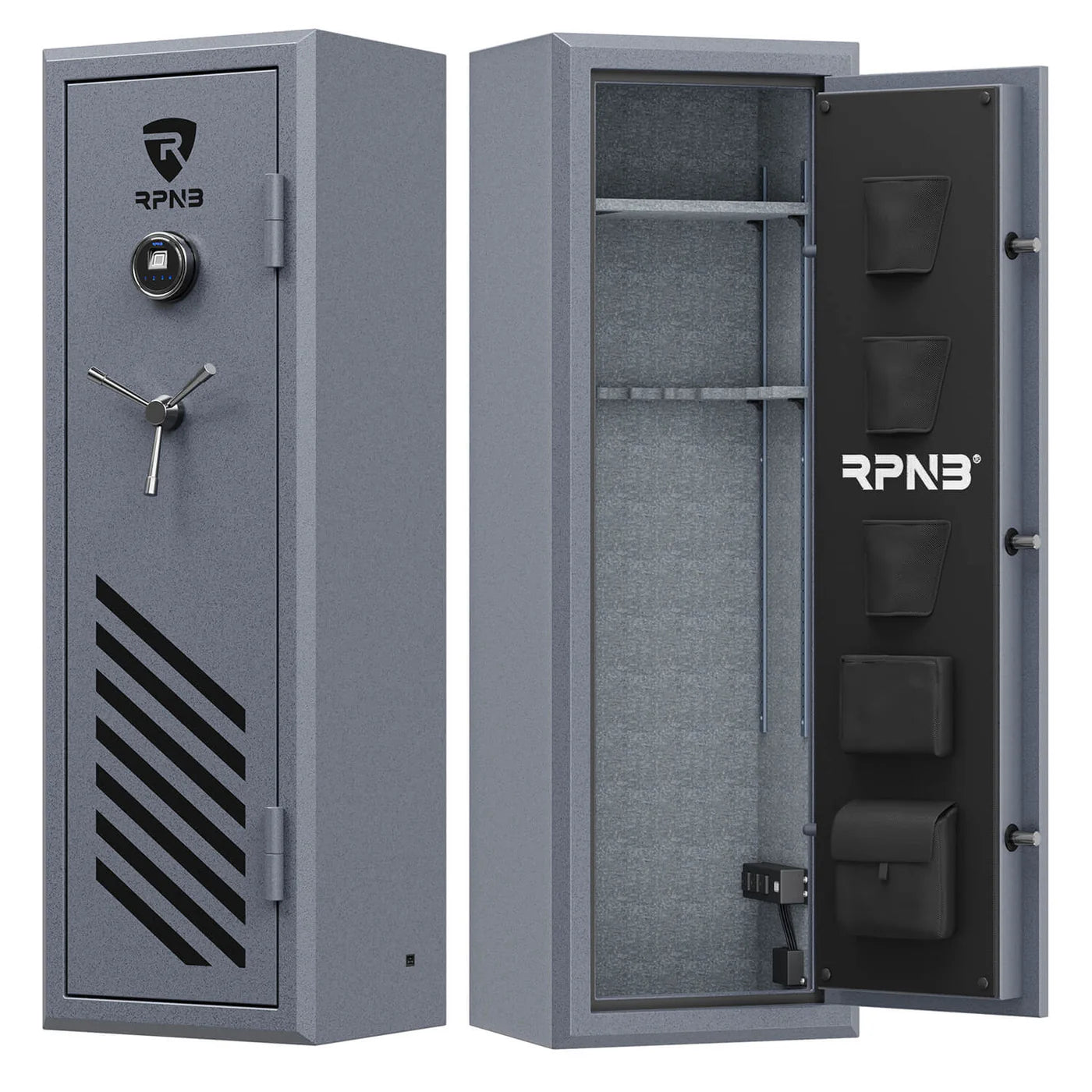 RPNB Biometric 10-Gun Safe for Pistols and Rifles RPFS10 RPNB   - USASafeAndVault