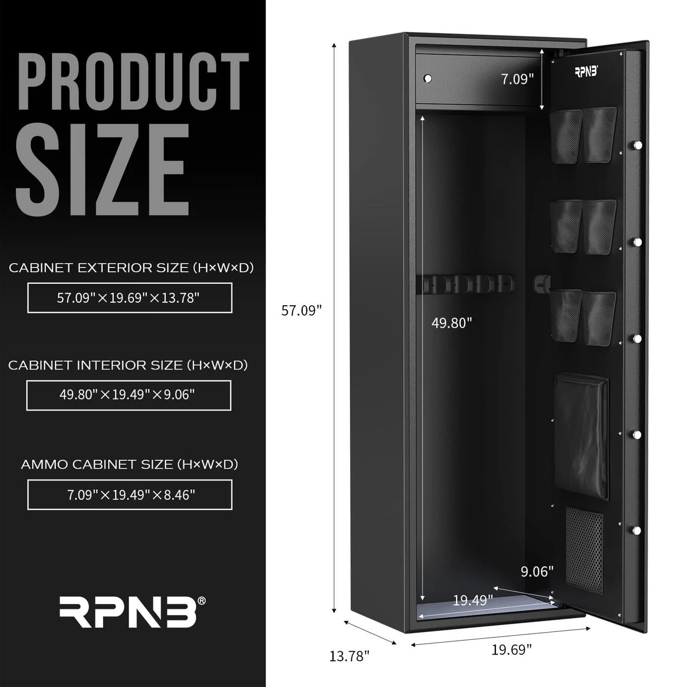 RPNB 10-Rifle Long Gun Safe Quick Access - RP10FR RPNB   - USASafeAndVault