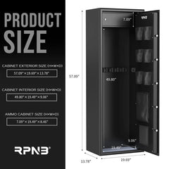 RPNB 10-Rifle Long Gun Safe Quick Access - RP10FR RPNB   - USASafeAndVault