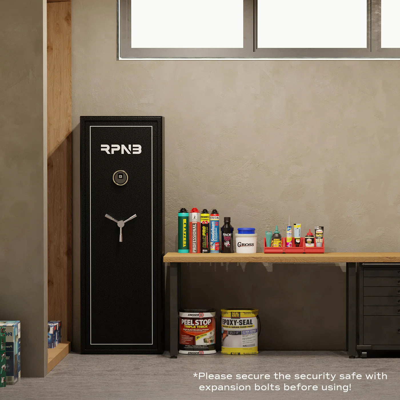 RPNB 10-Rifle Long Gun Safe Quick Access - RP10FR RPNB   - USASafeAndVault