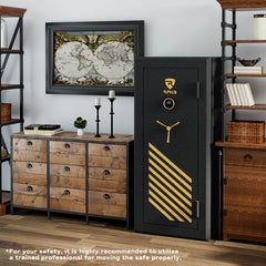 RPNB RPFS24 Gun Safe for Pistols and Rifles, 24-gun, Biometric RPNB   - USASafeAndVault