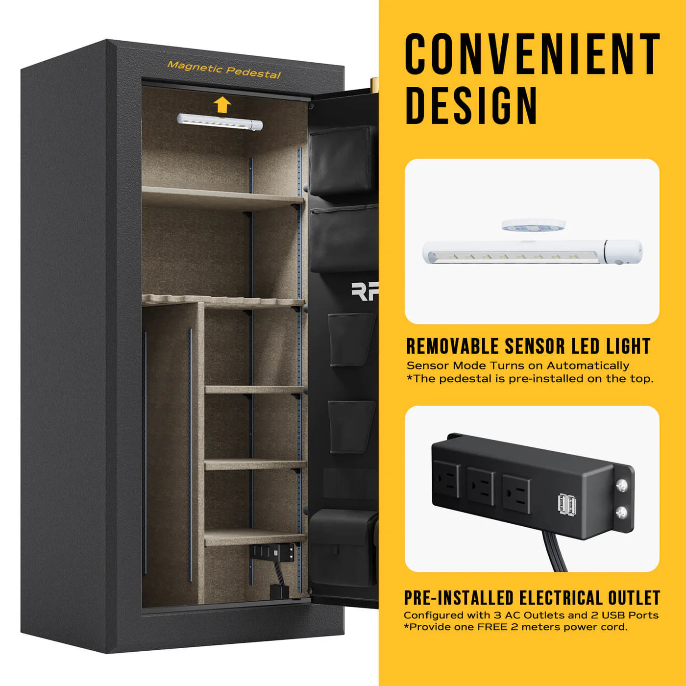 RPNB RPFS30 Gun Safe for Pistols and Rifles RPNB - USASafeAndVault