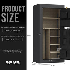 RPNB RPFS30 Gun Safe for Pistols and Rifles RPNB - USASafeAndVault