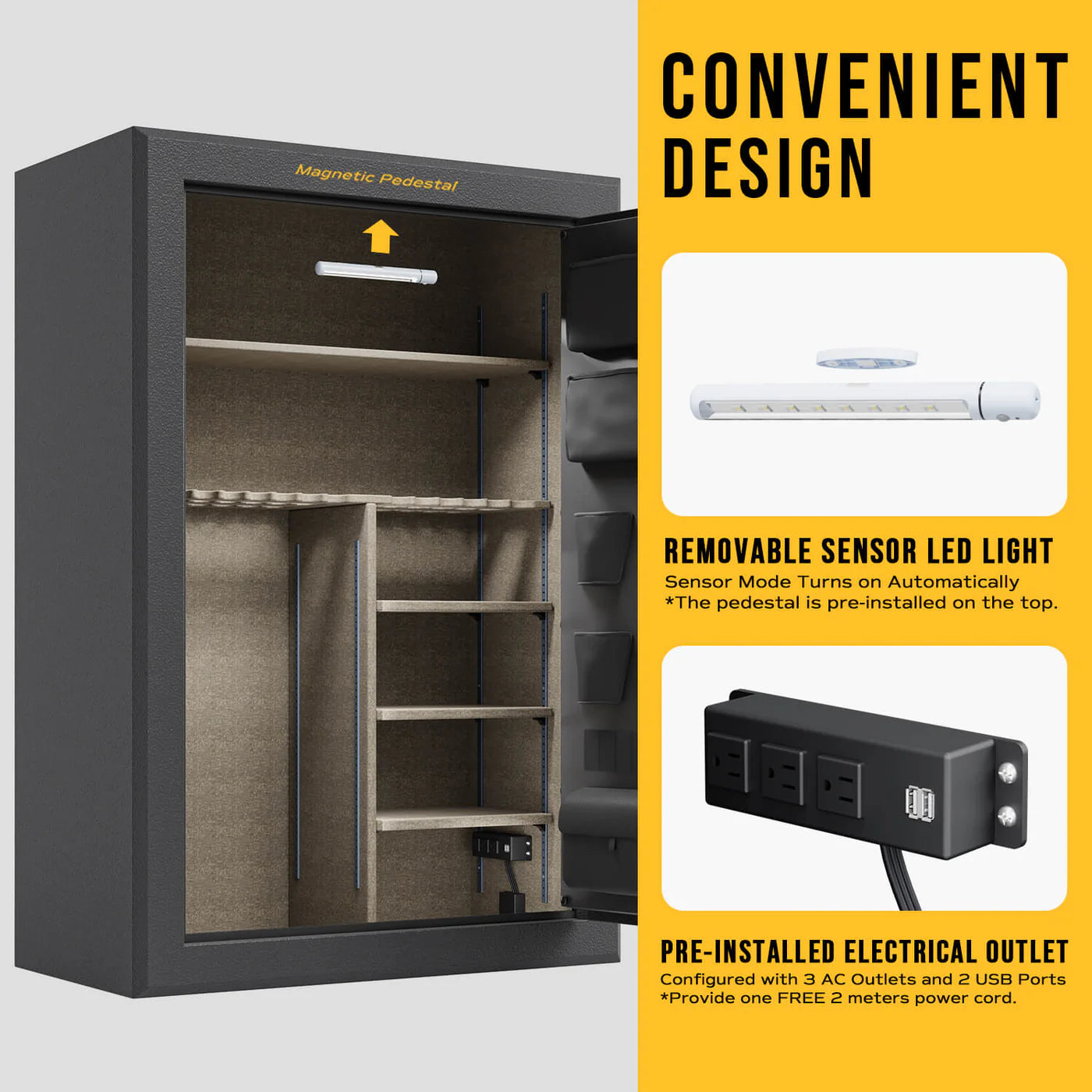 RPNB RPFS45 Gun Safe for Pistols and Rifles RPNB - USASafeAndVault