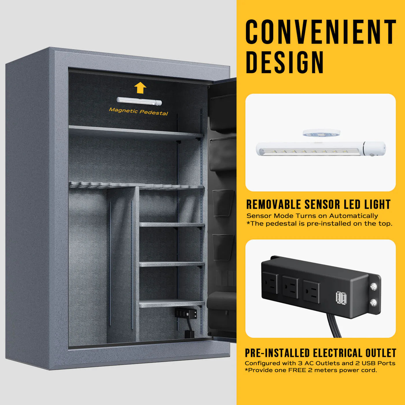 RPNB RPFS45 Gun Safe for Pistols and Rifles RPNB - USASafeAndVault