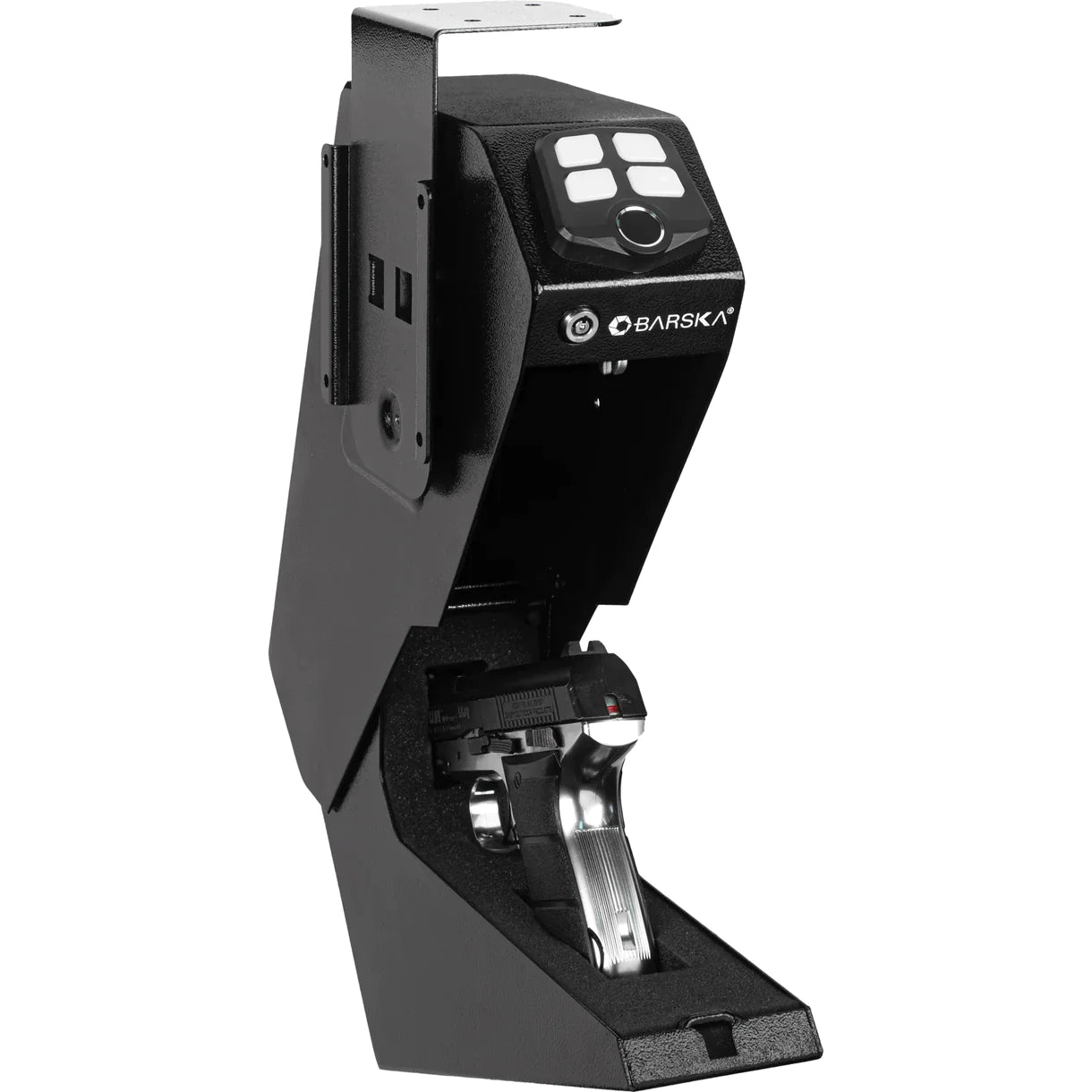 Barska Quick Access Biometric Keypad Handgun Desk Safe BRAX13092 -  Refurbished Barska   - USASafeAndVault