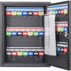 Barska CB13232 42-Key Adjustable Lock Box with Key Lock – Wall Mount, Black Barska - USASafeAndVault