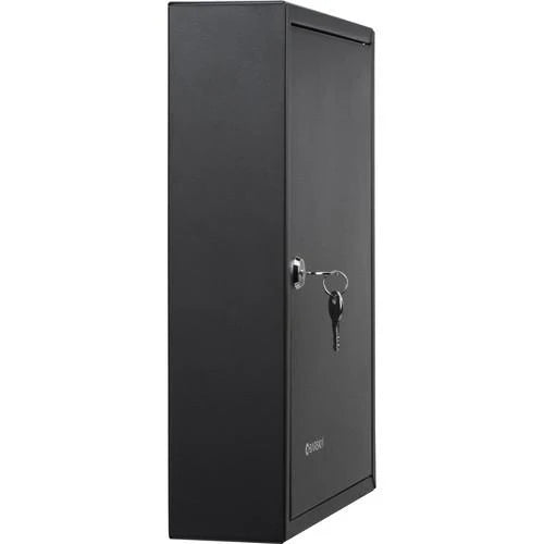Barska CB13232 42-Key Adjustable Lock Box with Key Lock – Wall Mount, Black Barska - USASafeAndVault