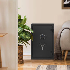 RPNB Large Fireproof Biometric Home Safe RPFS66 RPNB   - USASafeAndVault