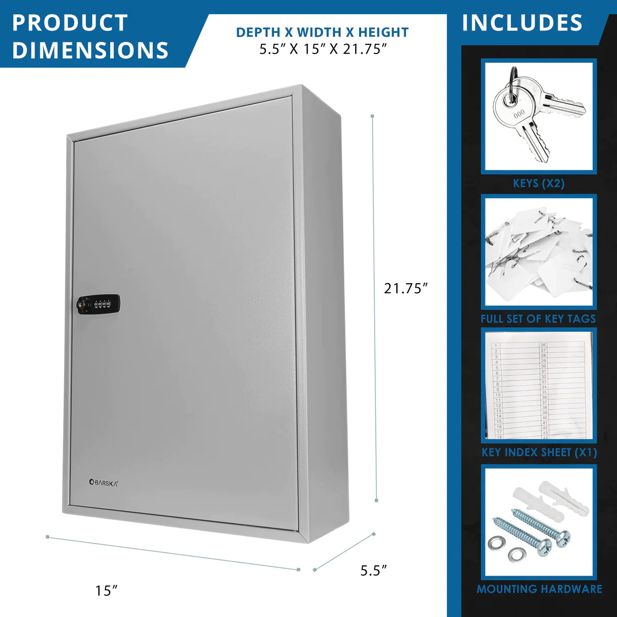 Barska Cabinet BRCB13600 - Refurbished Barska   - USASafeAndVault