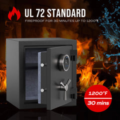 RPNB Deluxe Fireproof Home and Office Safe RPFS40 RPNB   - USASafeAndVault