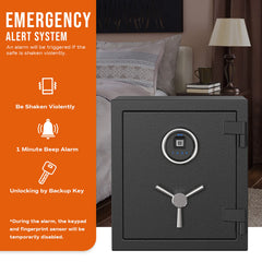 RPNB Deluxe Fireproof Home and Office Safe RPFS40 RPNB   - USASafeAndVault