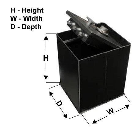 Hayman Steel Body with Door In-Floor Safe FS16 (1-inch Thick Door) Hayman Safe   - USASafeAndVault