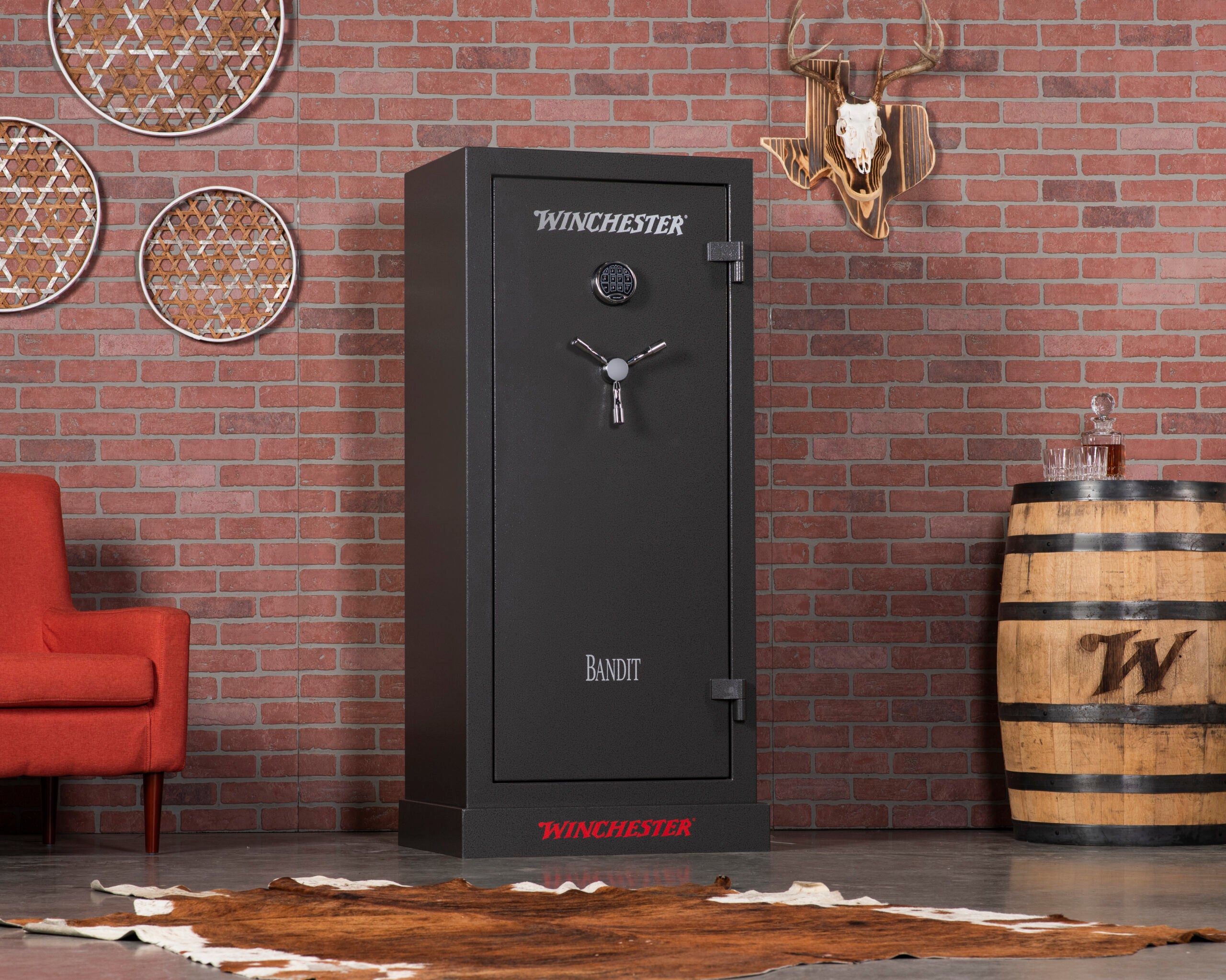 Winchester Bandit 19 Gun Safe Slate Winchester Safe - USASafeAndVault