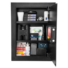Barska Biometric Wall Safe (Right Opening Door) BRAX12038 - Refurbished Barska   - USASafeAndVault