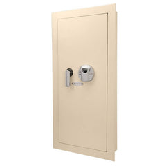 Barska Large Beige Biometric Wall Safe BRAX12408 Refurbished Barska   - USASafeAndVault