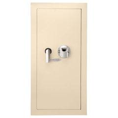 Barska Large Beige Biometric Wall Safe BRAX12408 Refurbished Barska   - USASafeAndVault
