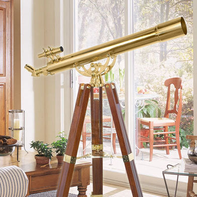 Barska Classic Brass Telescope AE10824 DISCONTINUED Barska   - USASafeAndVault