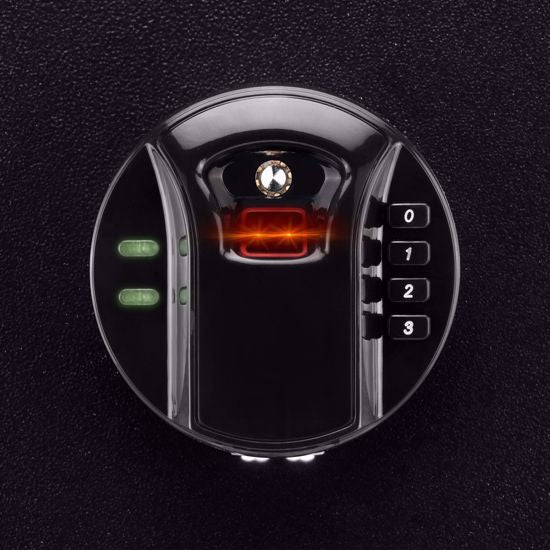 BARSKA HQ1000 Biometric Keypad Rifle Safe AX13378 Barska   - USASafeAndVault