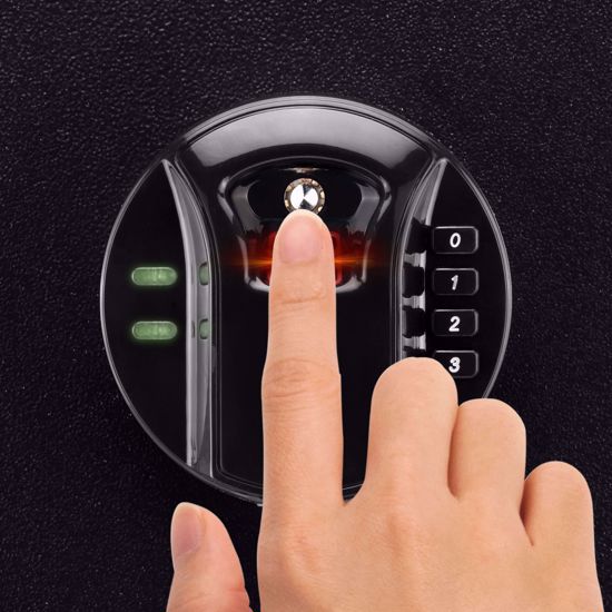 BARSKA HQ1000 Biometric Keypad Rifle Safe AX13378 Barska   - USASafeAndVault