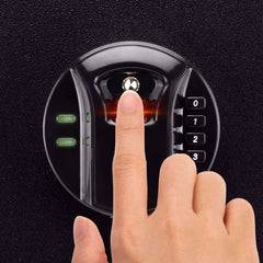 BARSKA HQ1000 Biometric Keypad Rifle Safe AX13378 Barska   - USASafeAndVault
