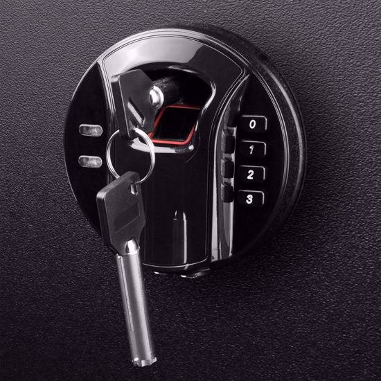 BARSKA HQ1000 Biometric Keypad Rifle Safe AX13378 Barska   - USASafeAndVault