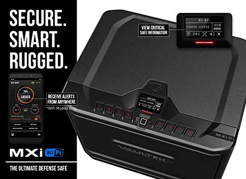 VAULTEK MXi Wi-Fi and Biometric High Capacity Handgun Safe VAULTEK   - USASafeAndVault