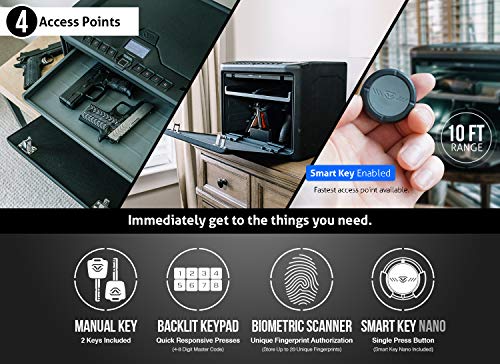 VAULTEK MXi Wi-Fi and Biometric High Capacity Handgun Safe VAULTEK   - USASafeAndVault