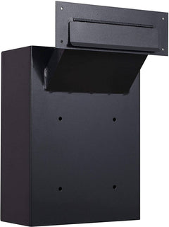 Protex Safe WDC-160E II Protex Wall Drop Box with Adjustable Chute with Electronic Keypad in BLACK Protex Safe   - USASafeAndVault