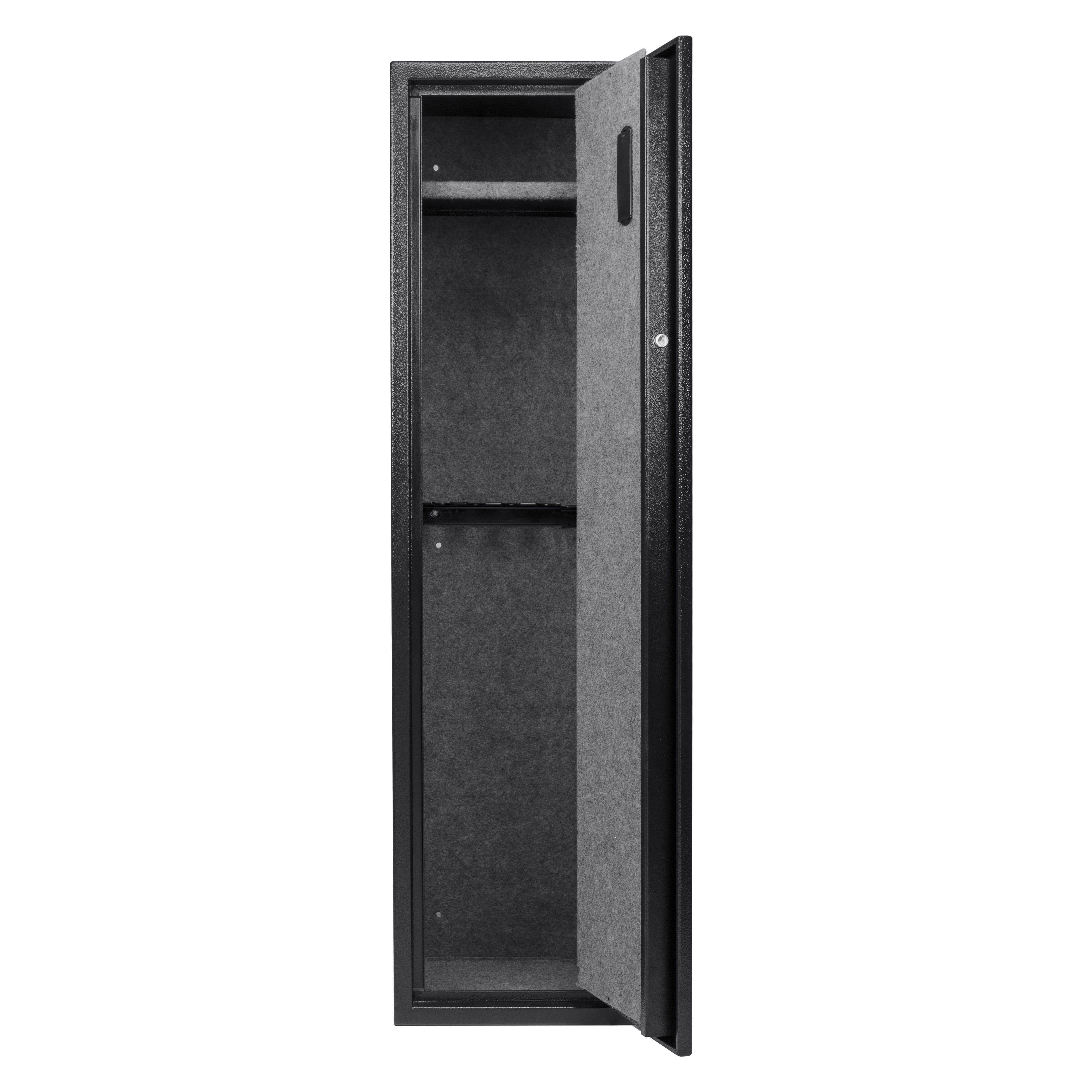 Barska HQ900 Large Quick Access Keypad Biometric Rifle Safe AX12752 Barska   - USASafeAndVault