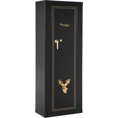 American Furniture Classics 10 Guns Scratch Resistant Metal Cabinet 910 American Furniture Classics 910 Black - USASafeAndVault