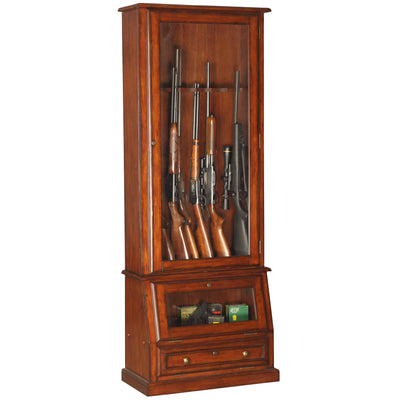 American Furniture Classics Slanted Base Gun Cabinet 898 American Furniture Classics   - USASafeAndVault