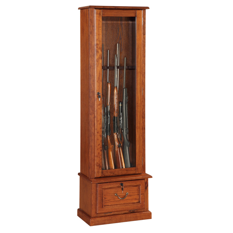 American Furniture Classics Gun Cabinet 600 American Furniture Classics 600 Medium Brown - USASafeAndVault