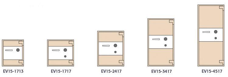 Socal Safes International Eurovault EV15-1717 Burglar & Fireproof Safe Socal Safe   - USASafeAndVault