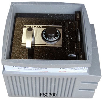 Hayman Full Size Polyethylene Floor Safe FS2300C Hayman Safe   - USASafeAndVault