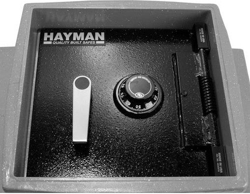 Hayman Full Size Polyethylene Floor Safe FS4000 Hayman Safe   - USASafeAndVault
