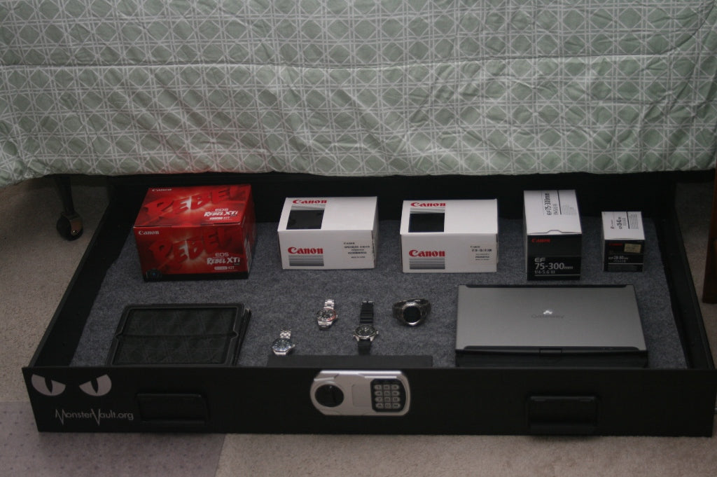 MonsterVault Underbed or Full Size Vehicle Safe 4828 Monster Vault   - USASafeAndVault