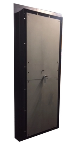 Sun Welding SW8035 Vault Door Sunwelding Outswing Door Gloss Black - USASafeAndVault