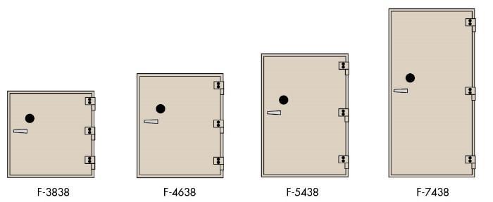 Socal - Bridgeman F-Series TL-30 Plate Steel Safe - F-7438 Socal Safe   - USASafeAndVault