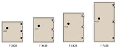 Socal - Bridgeman F-Series TL-30 Plate Steel Safe - F-7438 Socal Safe   - USASafeAndVault