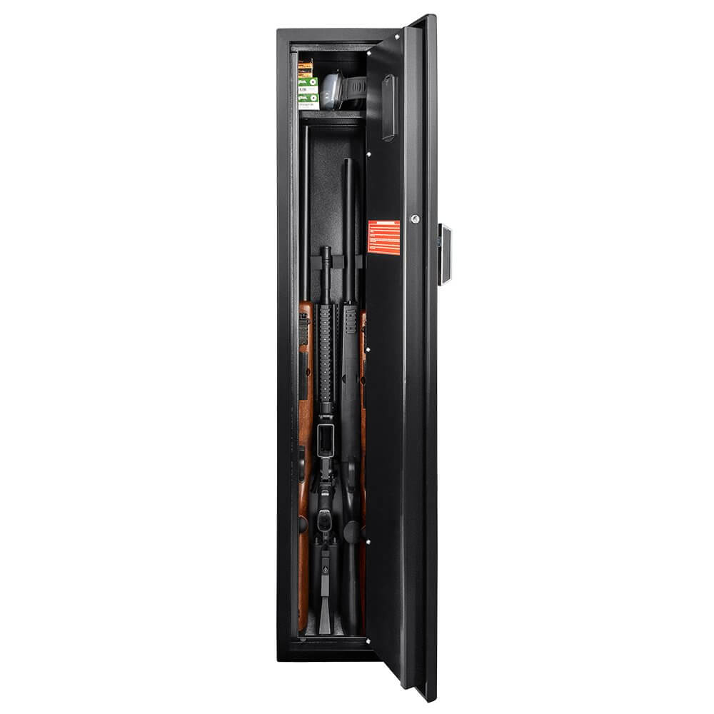 Barska HQ800 Standard Quick Access Keypad Biometric Rifle Safe AX12760 Barska   - USASafeAndVault