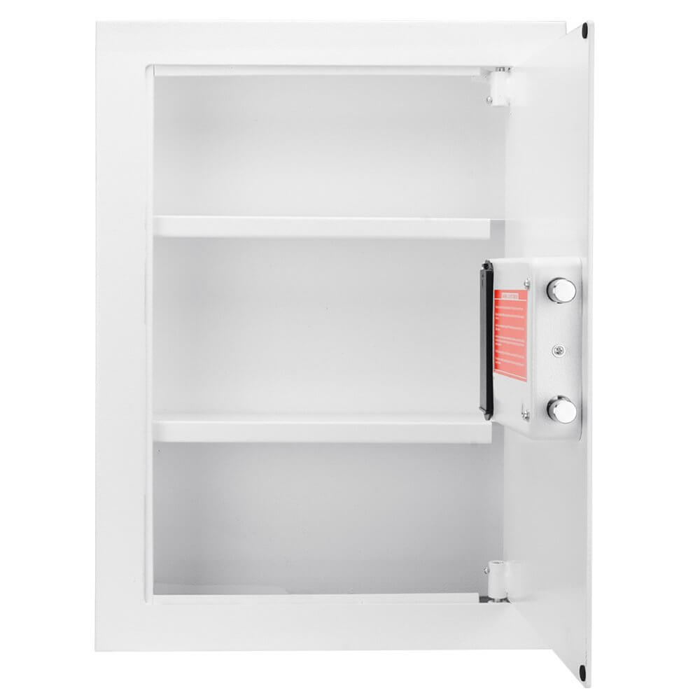 Barska White Biometric Wall Safe AX13030 Barska   - USASafeAndVault