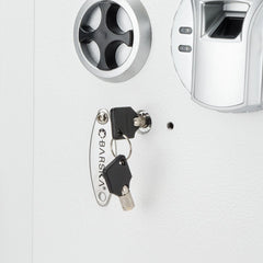 Barska White Biometric Wall Safe AX13030 Barska   - USASafeAndVault