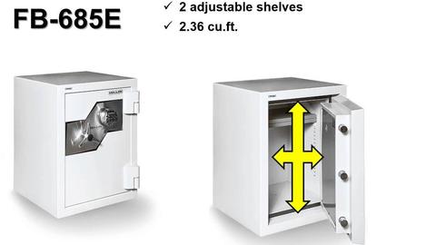 Hollon Fire & Burglary Safe Oyster Series FB-685 Hollon - USASafeAndVault