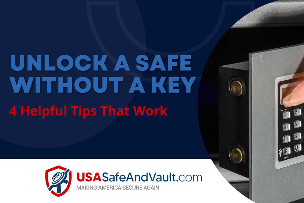 How to Unlock A Safe Without A Key | 4 Helpful Tips That Work
