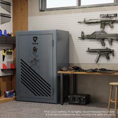 RPNB RPFS45 Gun Safe for Pistols and Rifles, 45 Guns, Biometric RPNB   - USASafeAndVault