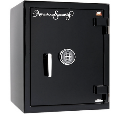 The AMSEC BF® Series Safe BF2116 offers 1 hour fire-rated burglary protection, featuring a digital keypad lock, chrome handle, and 
