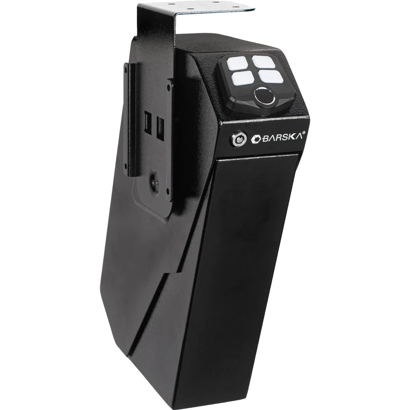 Barska Quick Access Biometric Keypad Handgun Desk Safe AX13092 Barska   - USASafeAndVault