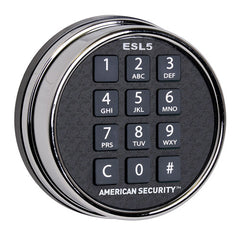 AMSEC ESL5 Safe Lock AMSEC Chrome - USASafeAndVault