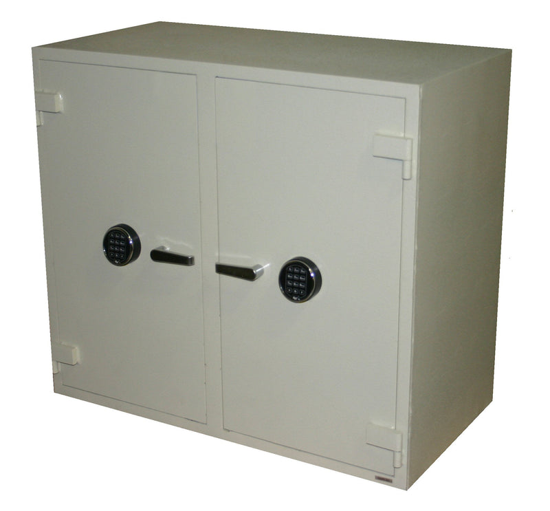 A Cennox Inventory Protection Safe B3742WD2-C with two doors for Narcotics Security.